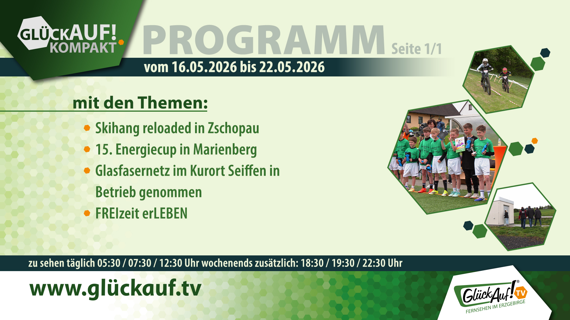 Glück Auf! kompakt für die Woche vom 16.05.2026 bis 22.05.2026 Glück Auf! kompakt für die Woche vom 16.05.2026 bis 22.05.2026