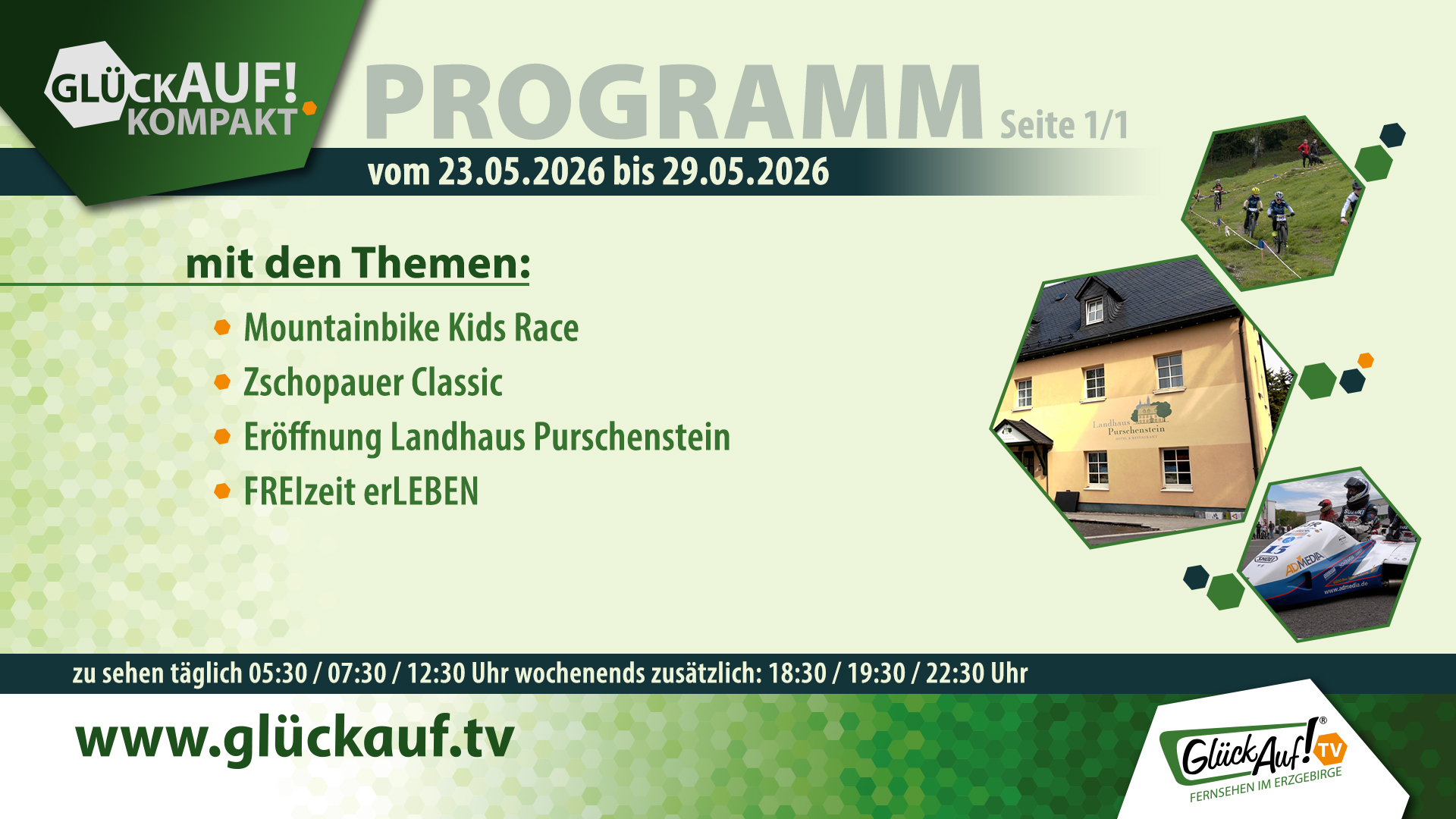 Glück Auf! kompakt für die Woche vom 23.05.2026 bis 29.05.2026 Glück Auf! kompakt für die Woche vom 23.05.2026 bis 29.05.2026